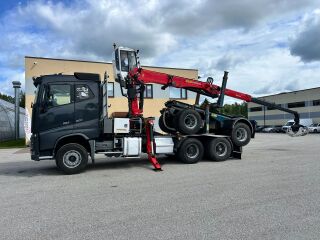Volvo FH16 6X4 MANUAL + PALFINGER 449h 2022y + DOLL M135 441kW