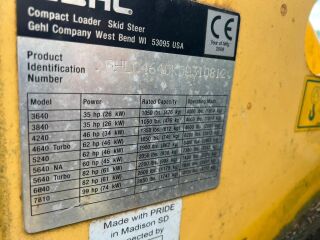 Gehl 4640T  4x4 2.3 47kW