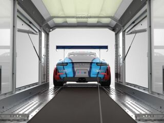 Brian James Trailers Race Transporter 4 kaldfunktsiooniga 5,00mx2,12m