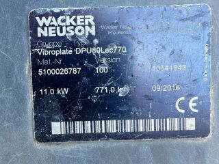 Wacker Neuson DPU80lec770 Kohler 11kW