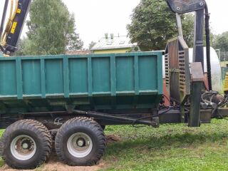 Belarus MTZ 952.3 + mestaveokäru koos kastiga 4.8 D-245.5S3AM IIIA ETAPP 70kW