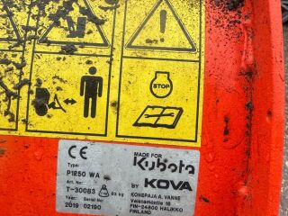 Kubota BX231 Muruniiduk + Sahk + Tänavahari 0.9 15kW