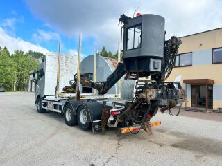 Volvo FH 750 6X4 + RETARDER + HIAB CRANE 552kW