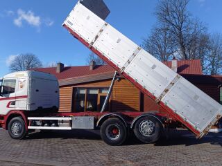 Scania R124 420  6x2  PALFINGER CRANE 309kW