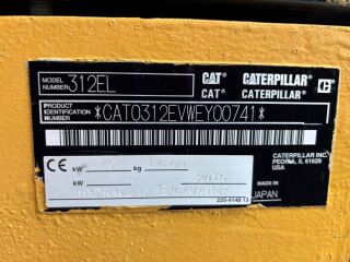 CAT / Caterpillar 312 EL 70kW