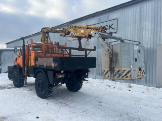 Mercedes-Benz Unimog 1750L 4x4 + KRAANA 125kW