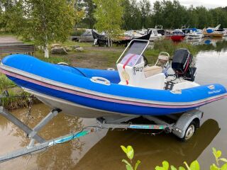 Silver Panther 480 Rib Aluminium Mercury 4 takti