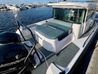 Axopar 37 XC CROSS CABIN Brabus Line Trim Package 2 x 350 hp 211 hours total 257kW