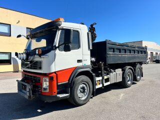 Volvo FM300 6X2 EURO4 + HIAB XS + TIPPER 225kW