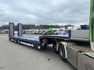 Kässbohrer LOWBED + 3-AXLE + NORDIC + STEERING AXEL + AXEL LI