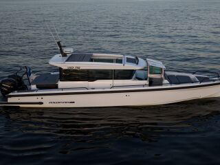 Axopar 37 XC CROSS CABIN Brabus Line Trim Package 2 x 350 hp 211 hours total 257kW