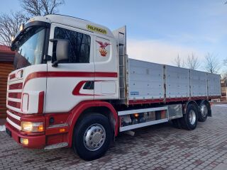 Scania R124 420  6x2  PALFINGER CRANE 309kW