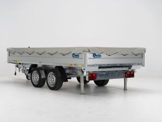 Cheval Liberte Debon kolme külge kallur 3,60x1,80m hüd+manu pump
