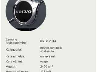 Volvo XC60 Facelift Momentum AWD MY2015 2.4 D4 133kW