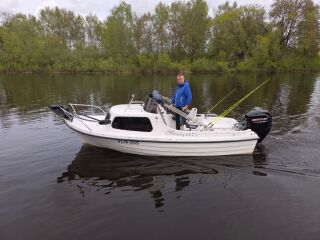 MAZURI 485K koos paadihaagisega Mercury F50 ELPT EFI