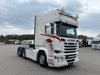 Scania R580 6x4 EURO6 + RETARDER + WB3300mm 427kW