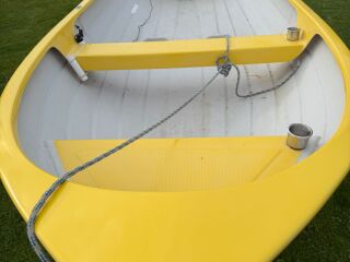 Kasse + Yamaha 6hp + haagis + sonar