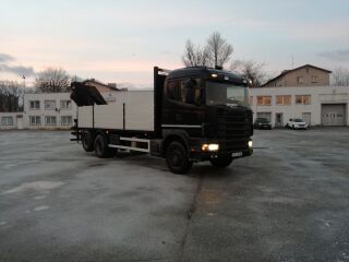 Scania 114 R280 - Kraana HMF JIBIGA - 20m 280кВ