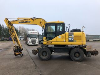 Komatsu PW160-7EO+pöördpea 4.4 97kW