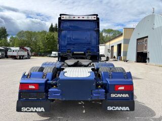 Scania R650 6x2 + RETARDER + PTO + DOUBLE BOOGIE + CRANE  478kW