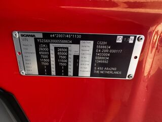 Scania S450 EURO 6 331kW