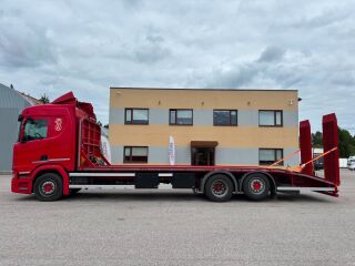 Scania R500 6X2*4 + 9T FRONT AXLE + 9200mm PLATFORM EURO  368kW
