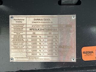 Özgül Trailer LW329 - 3AXL LOWBED