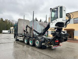 Mercedes-Benz Arocs 8X4*4 + RETARDER + BERGS FEGEN CRANE EURO 6 460kW