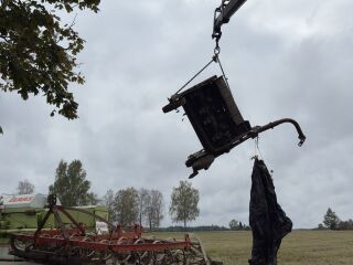Volvo FL6 FL618 Hüdroplaat 11m HIAB 5.5 R6 turbo 169кВ
