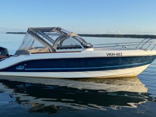 Flipper 605 WA + Suzuki 250HP2015a 260h V6 184кВ