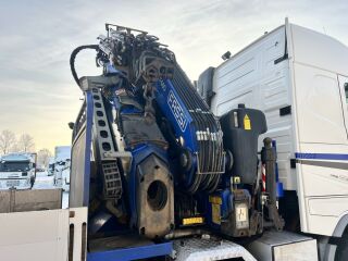 Volvo FH550 8X2 EURO6 + FASSI F660 + JIB 413kW
