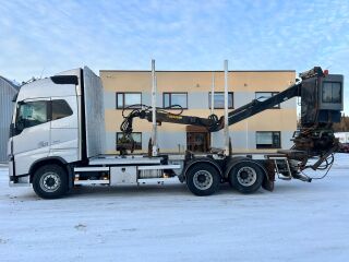 Volvo FH750 6X4 + RETARDER + HIAB CRANE 552kW