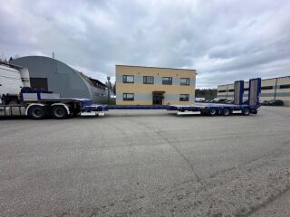Kässbohrer LOWBED + 3-AXLE + NORDIC + STEERING AXEL + AXEL LI