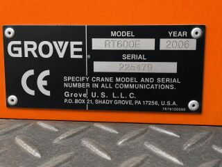 Grove RT600E