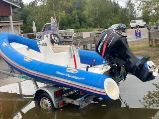 Silver Panther 480 Rib Aluminium Mercury 4 takti