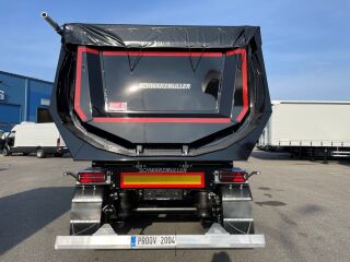 Schwarzmüller K-serie 27m3 Hardox sadulatapp 18 t 6140kg