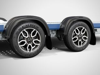 Brian James Trailers A Transporter 5,0x2,1m 3T-kaldfunkts-veljed-vints