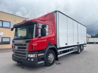 Scania P320 6X2*4 EURO6 + SIDE OPENING BOX EURO 6 9291kW