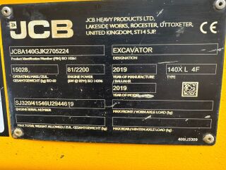 JCB JS141LC