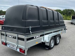 Tiki Treiler Keevis PRO 400-DLH 4.0x1.5 Plastkaanega haagis