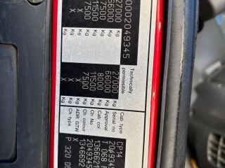 Scania P320 6X2*4 EURO5 + 2 CHAMBERS NTM 235kW