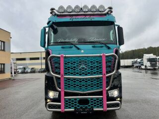 Mercedes-Benz Arocs 8X4*4 + RETARDER + BERGS FEGEN CRANE EURO 6 460kW