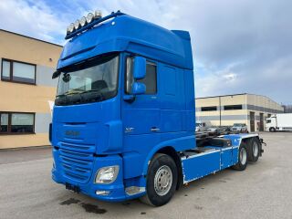 DAF XF510 6x2 EURO6 + RETARDER + JOAB HOOKLIFT 375kW