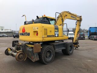 Komatsu PW160-7EO+pöördpea 4.4 97kW