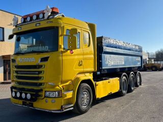 Scania R520 V8 8X4 EURO 6 + TIPPER 382kW