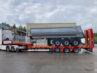 Kässbohrer Lowbed LB3E + 6M EXTENDABLE + STEERING AXLE