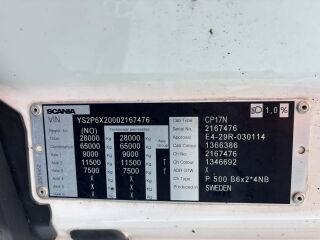 Scania P 500 6x2*4 368kW