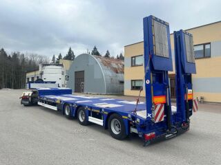 Kässbohrer LOWBED + 3-AXLE + NORDIC + STEERING AXEL + AXEL LI
