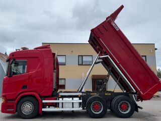 Scania R500 6x4 EURO6 + RETARDER + BOX 368kW