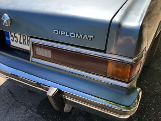 Dodge Diplomat SE 5.2 Mopar 318 V8 105кВ